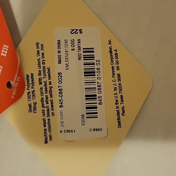 NWT: St. John's Bark Quilted Dog  Vest / Jacket - Picture 5 of 13